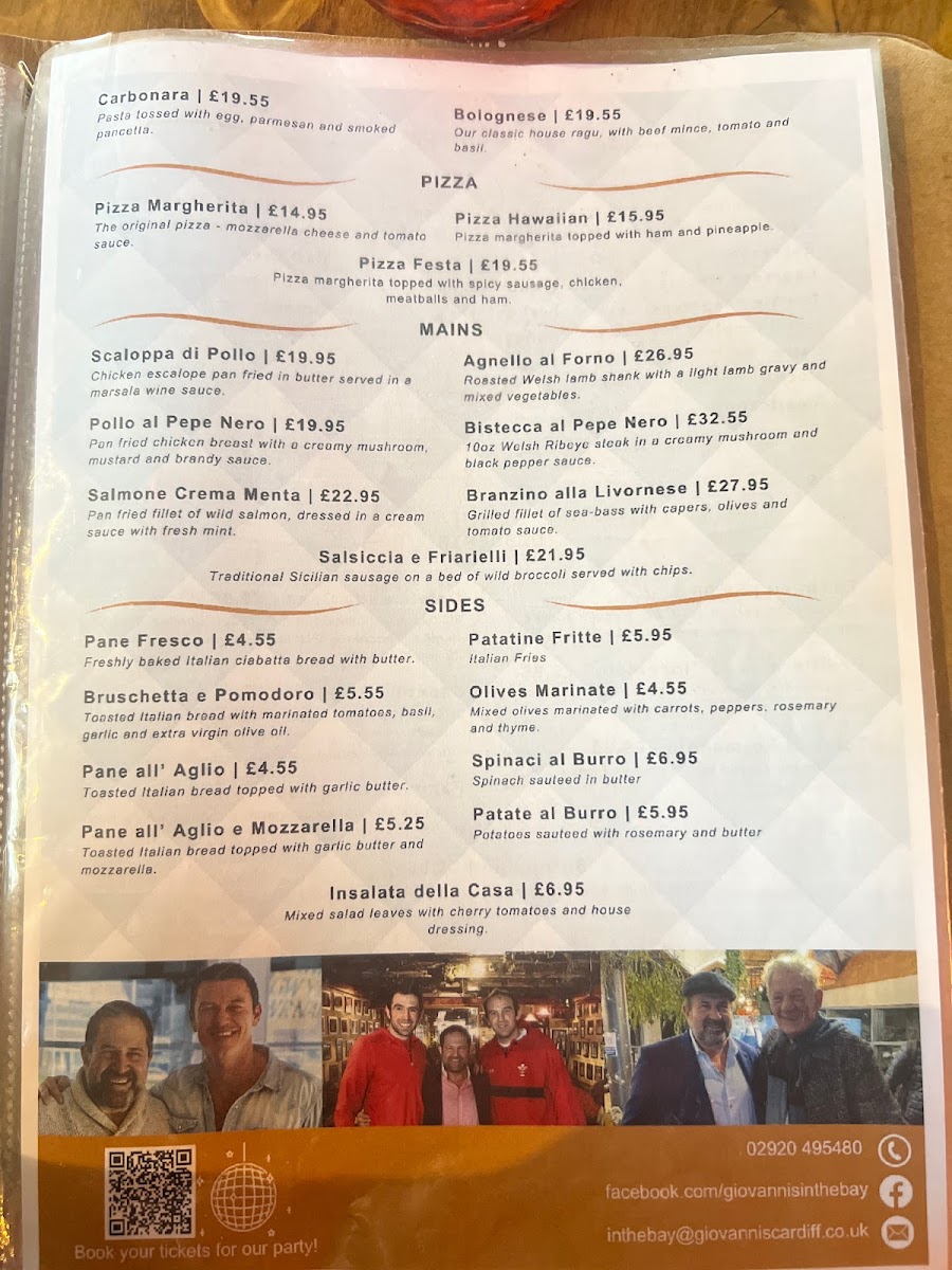 Menu Giovanni's In The Bay-2